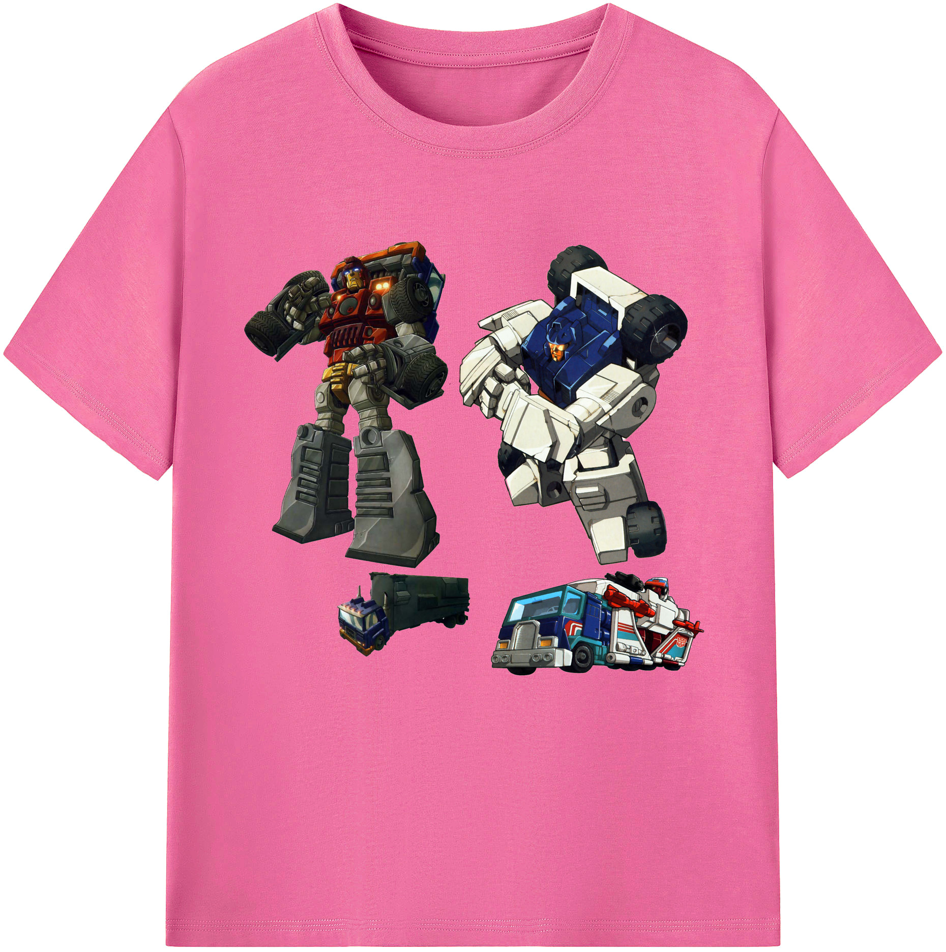 （画像用）  レディースカジュアルプリントTシャツ（綿100％）